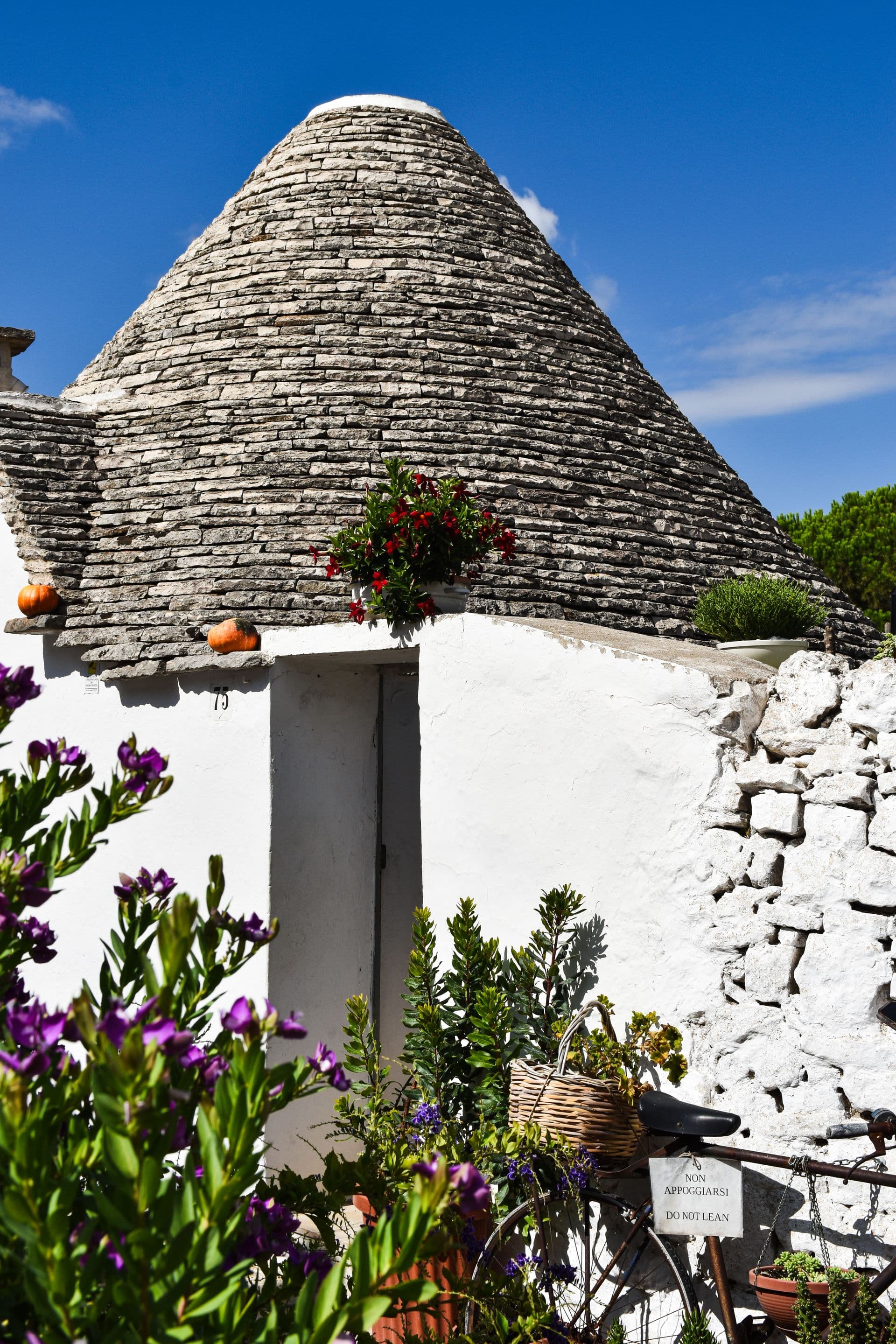Trullo nel rione Monti di Alberobello
